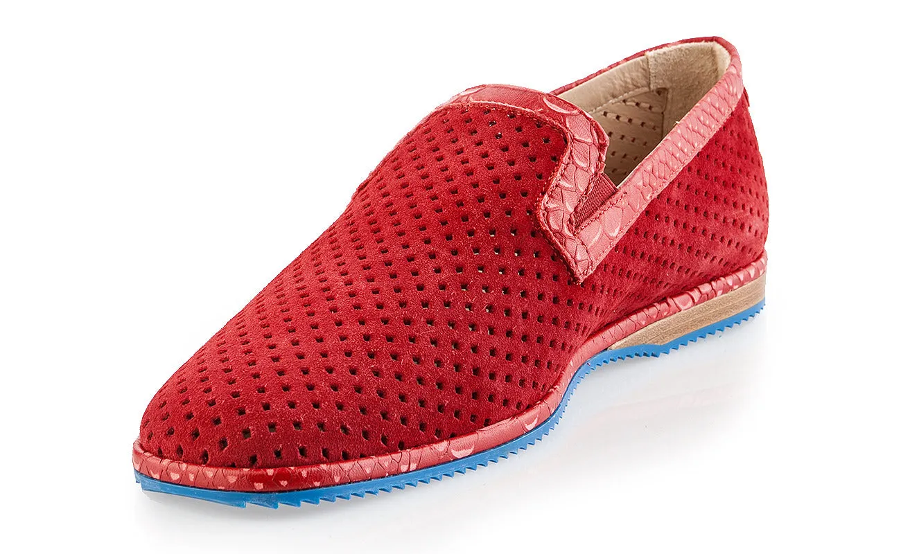 6303 Loriblu Moccasins / Red