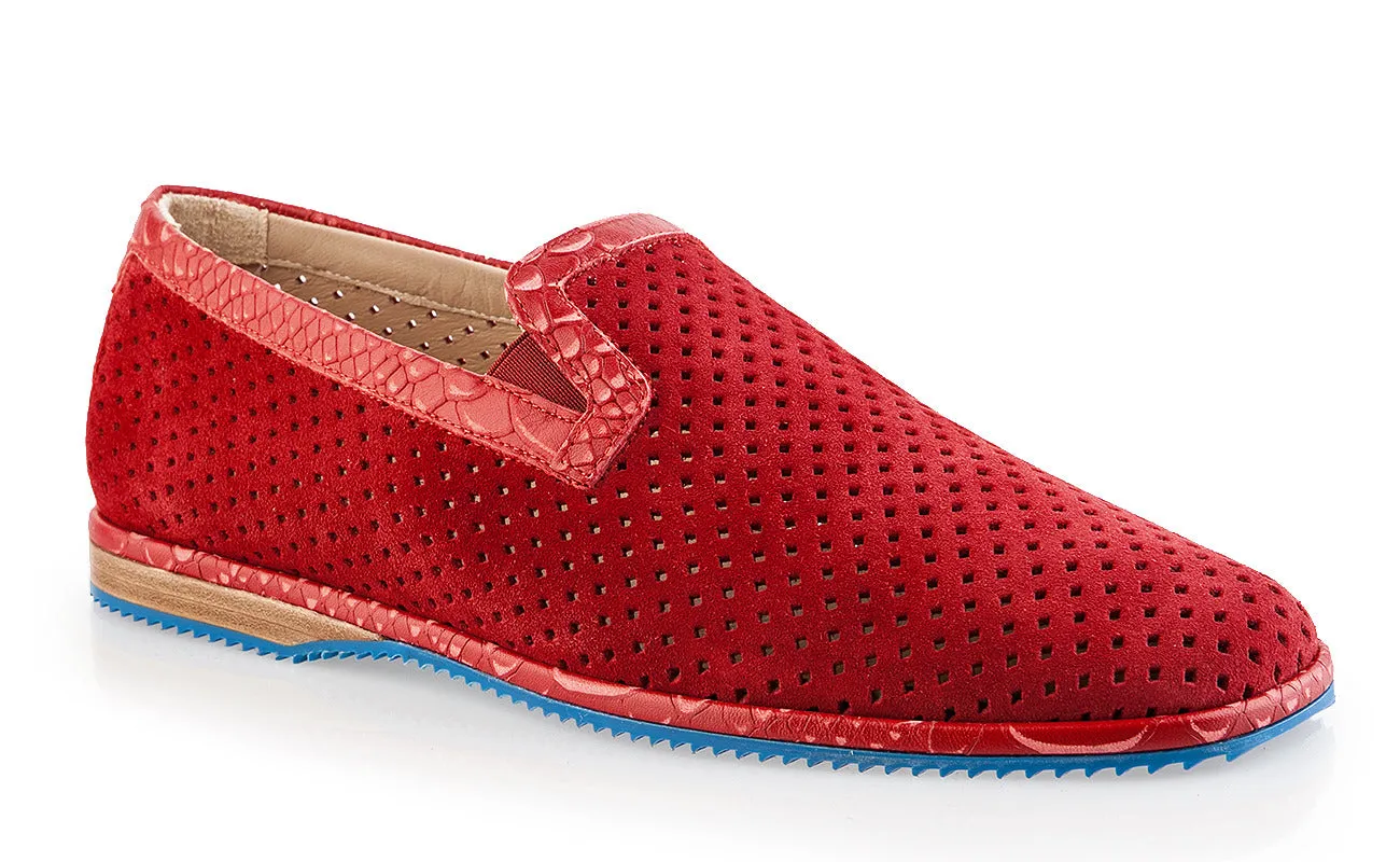 6303 Loriblu Moccasins / Red