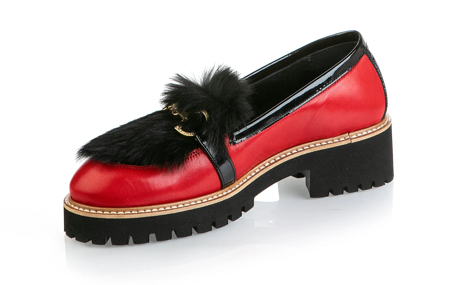 8042 Fiorangelo Shoes / Red