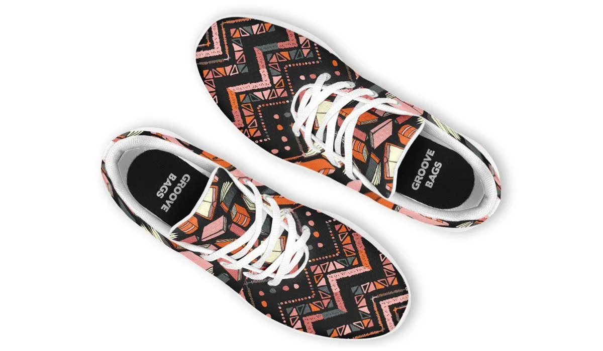 Abstract Books Sneakers