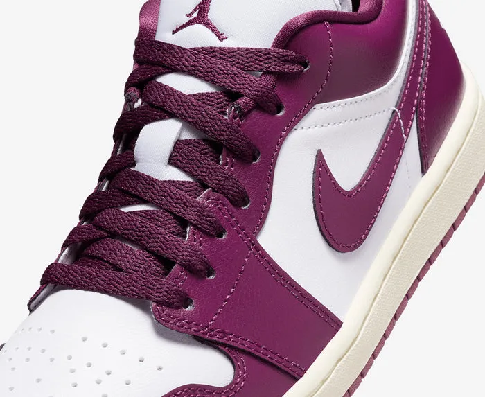 Air Jordan 1 Low Bordeaux (Women's) Sale