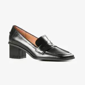 ANGLE LOAFER Princess Black Pumps