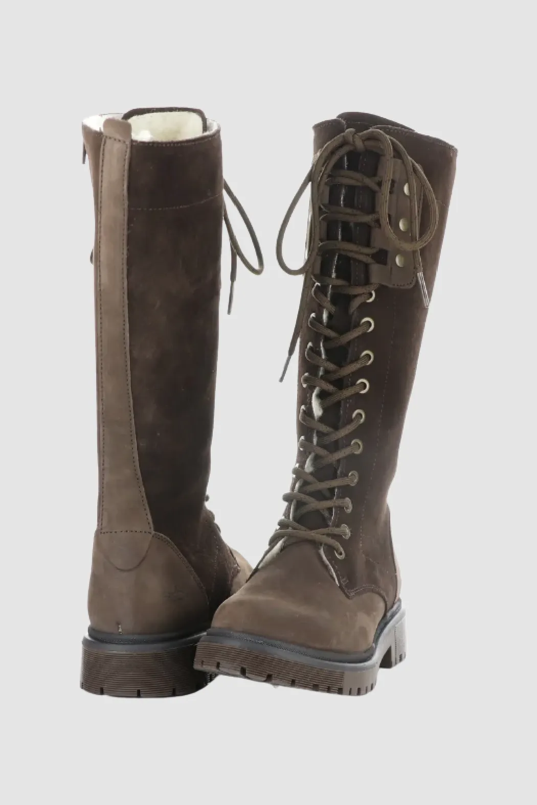 Axe Lace Up Tall Boot