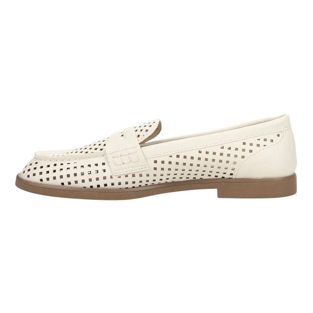 Bamboo Perforated Loafers