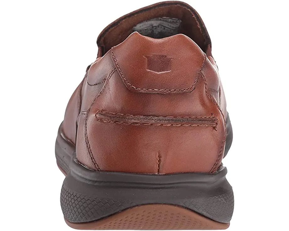 Bayside Steel Toe Slip-On Florsheim Work Loafers, Cognac