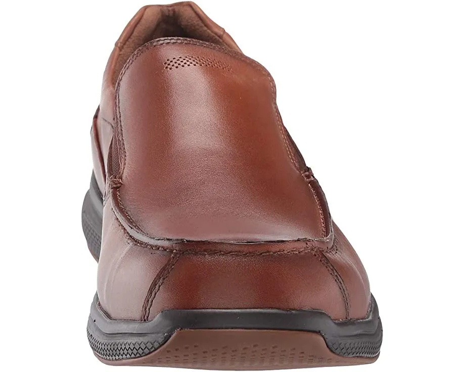 Bayside Steel Toe Slip-On Florsheim Work Loafers, Cognac