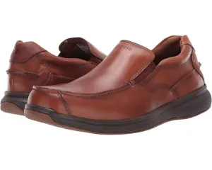 Bayside Steel Toe Slip-On Florsheim Work Loafers, Cognac