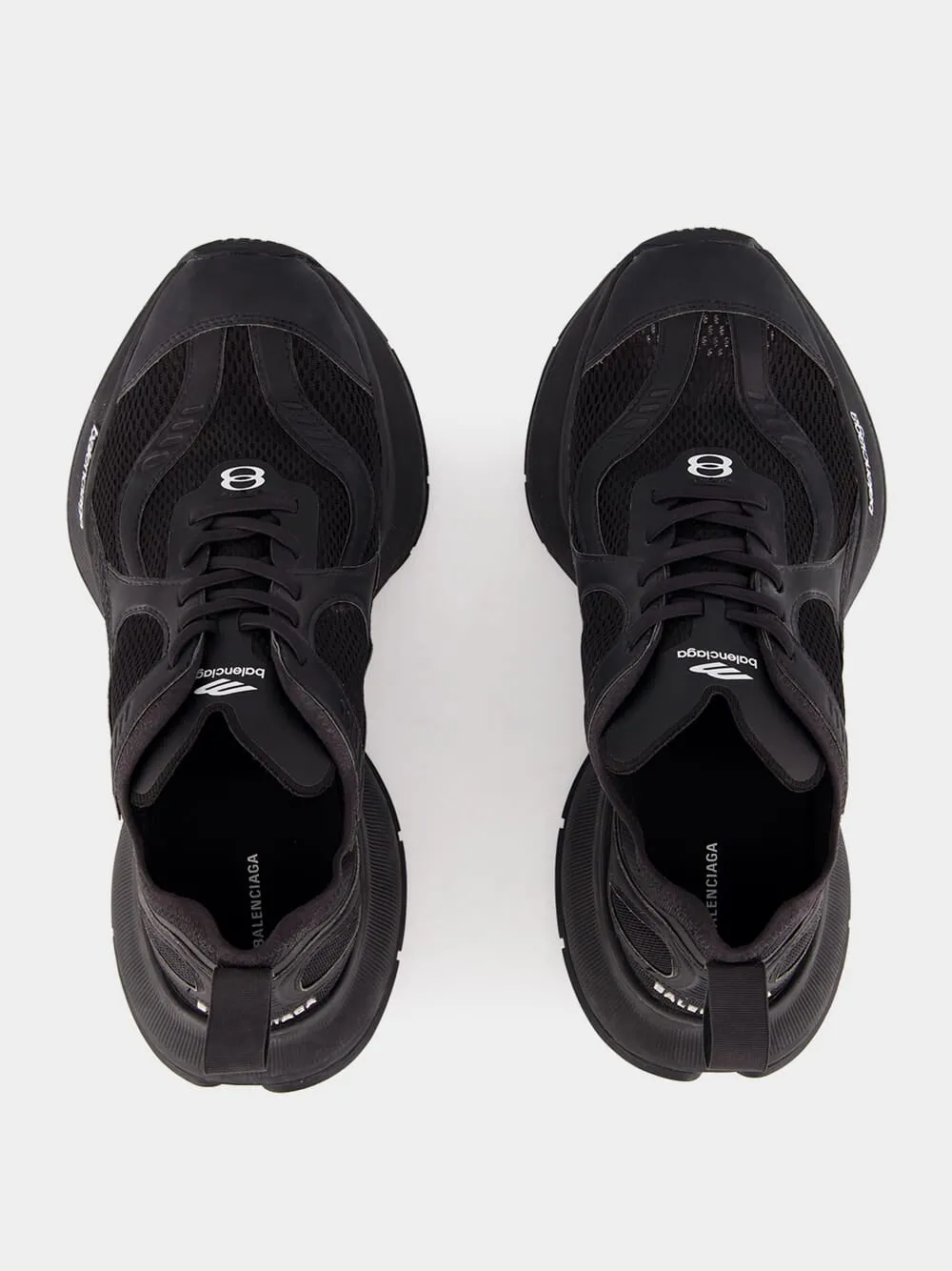 Black Circuit Sneaker