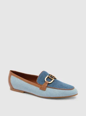 Blue Isaac Loafers