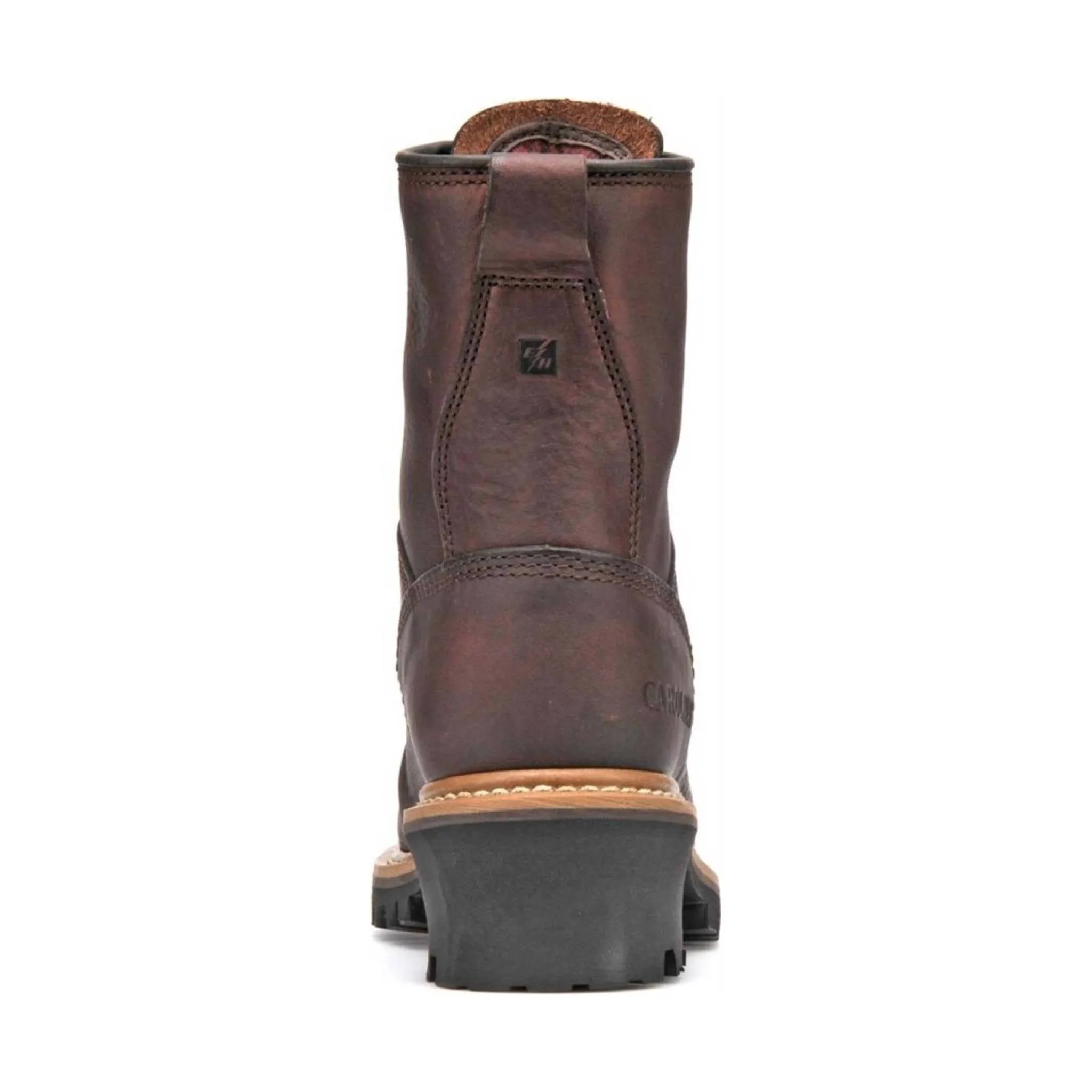 Carolina Women's Elm 8 Inch Logger Steel Toe Work Boots - Brown