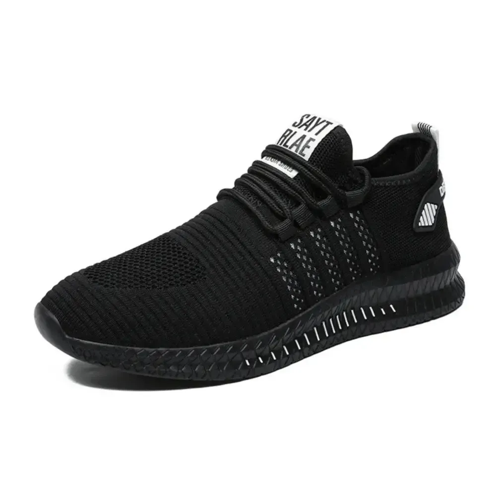 Casual Men's Summer Sneakers - Lightweight, Breathable Shoes, Tennis-Inspired Design for Walking