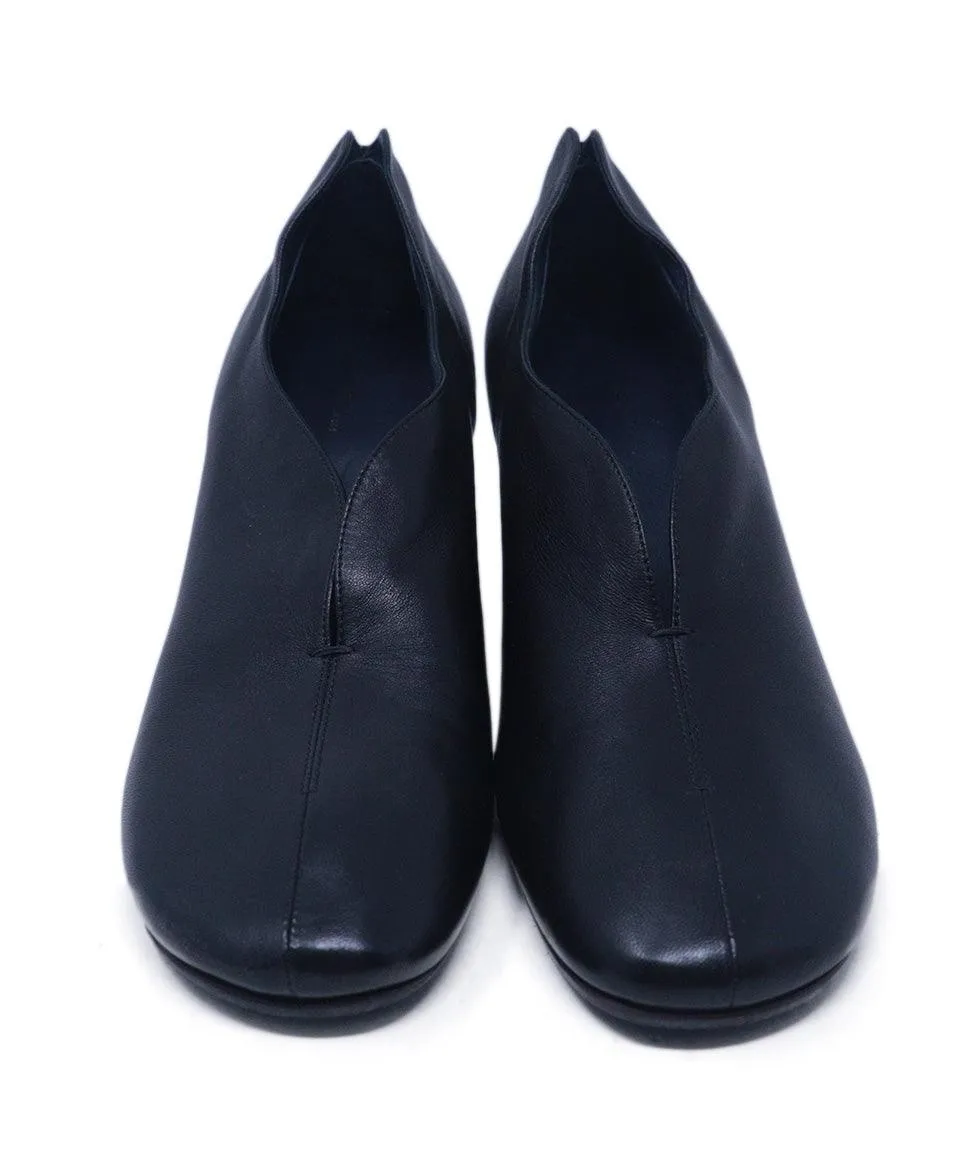 Celine Black Leather Heels sz 10