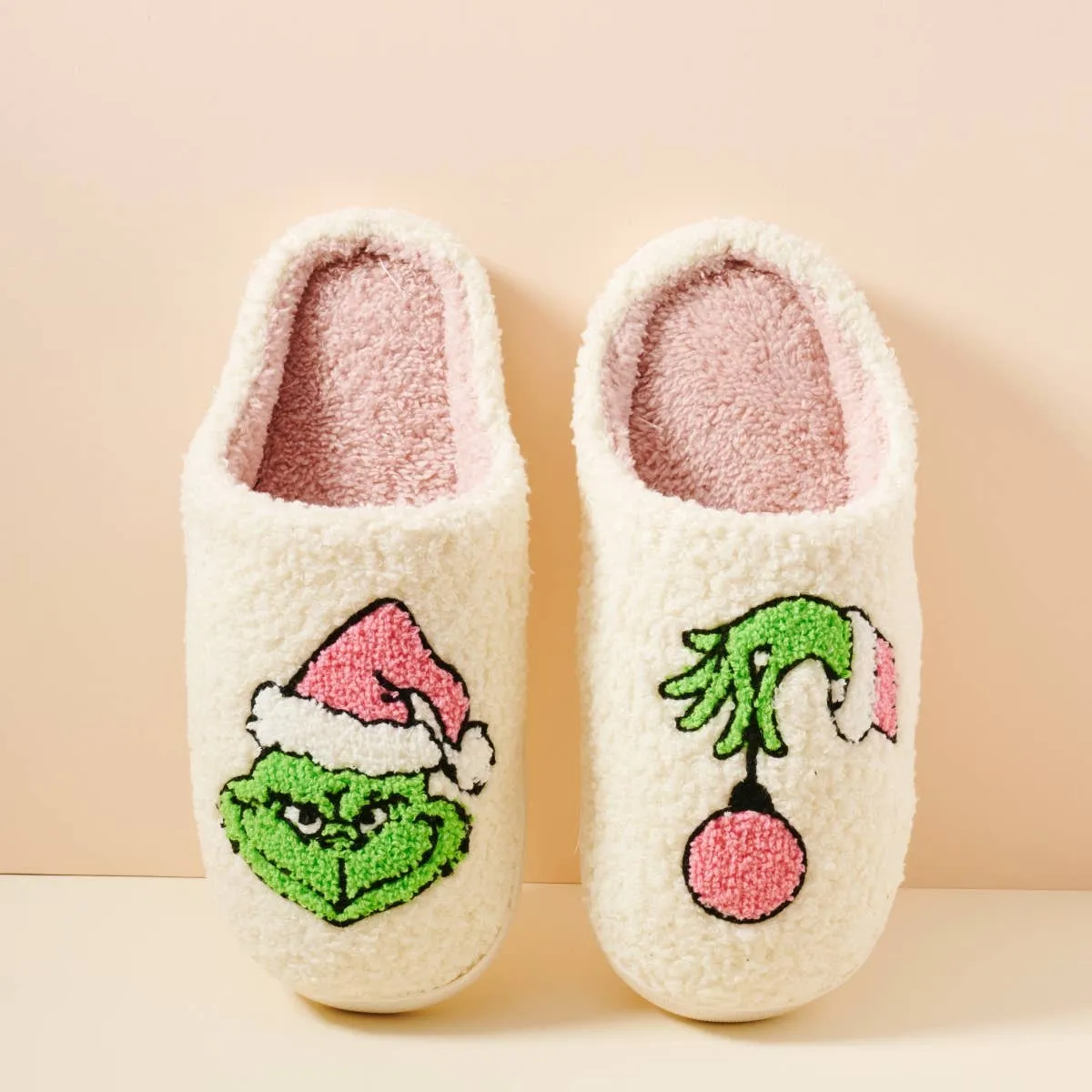 Christmas Grinch Slippers (Adult & Kids)