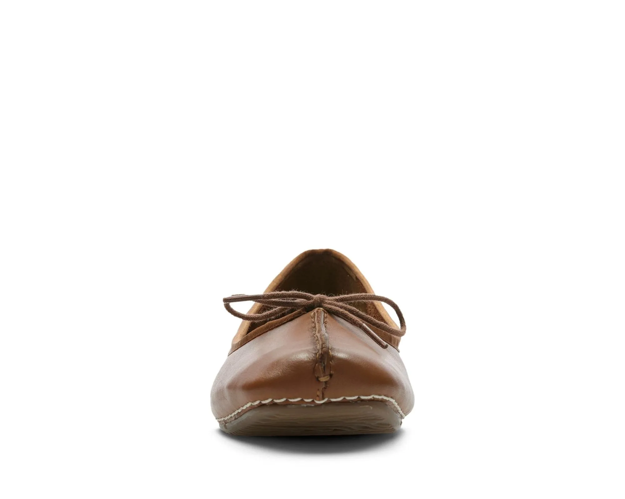 Clarks Freckle Ice Dark Tan Leather