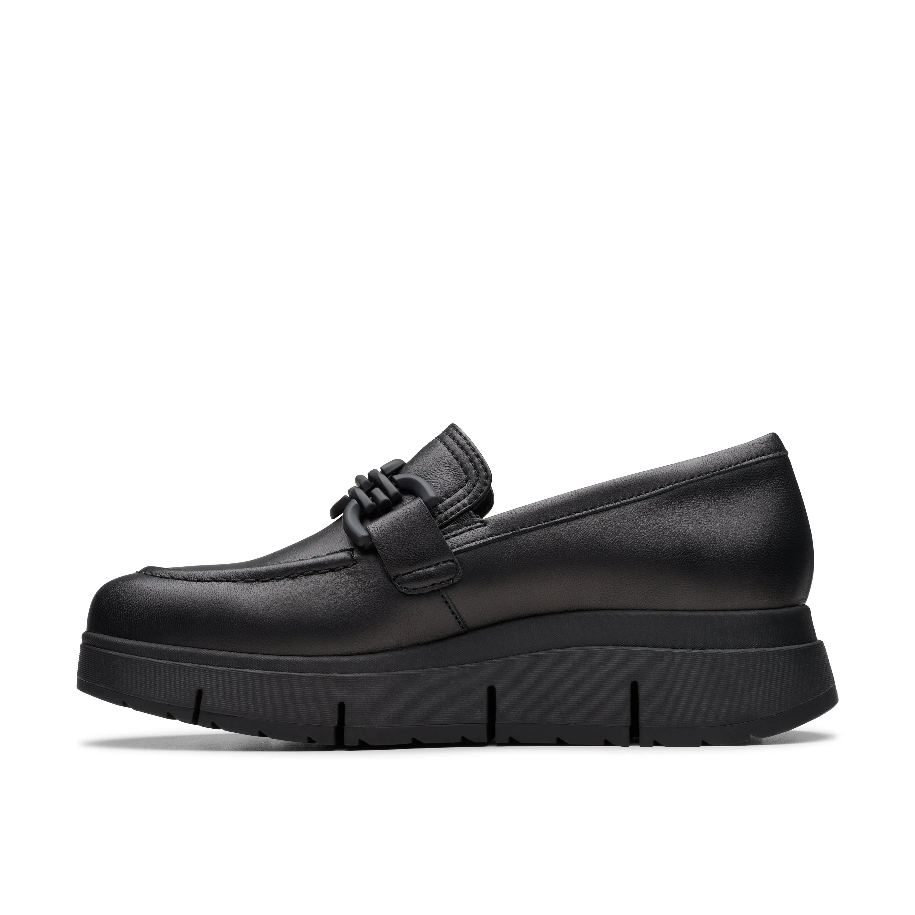 Clarks Loriini Izzy Black Leather