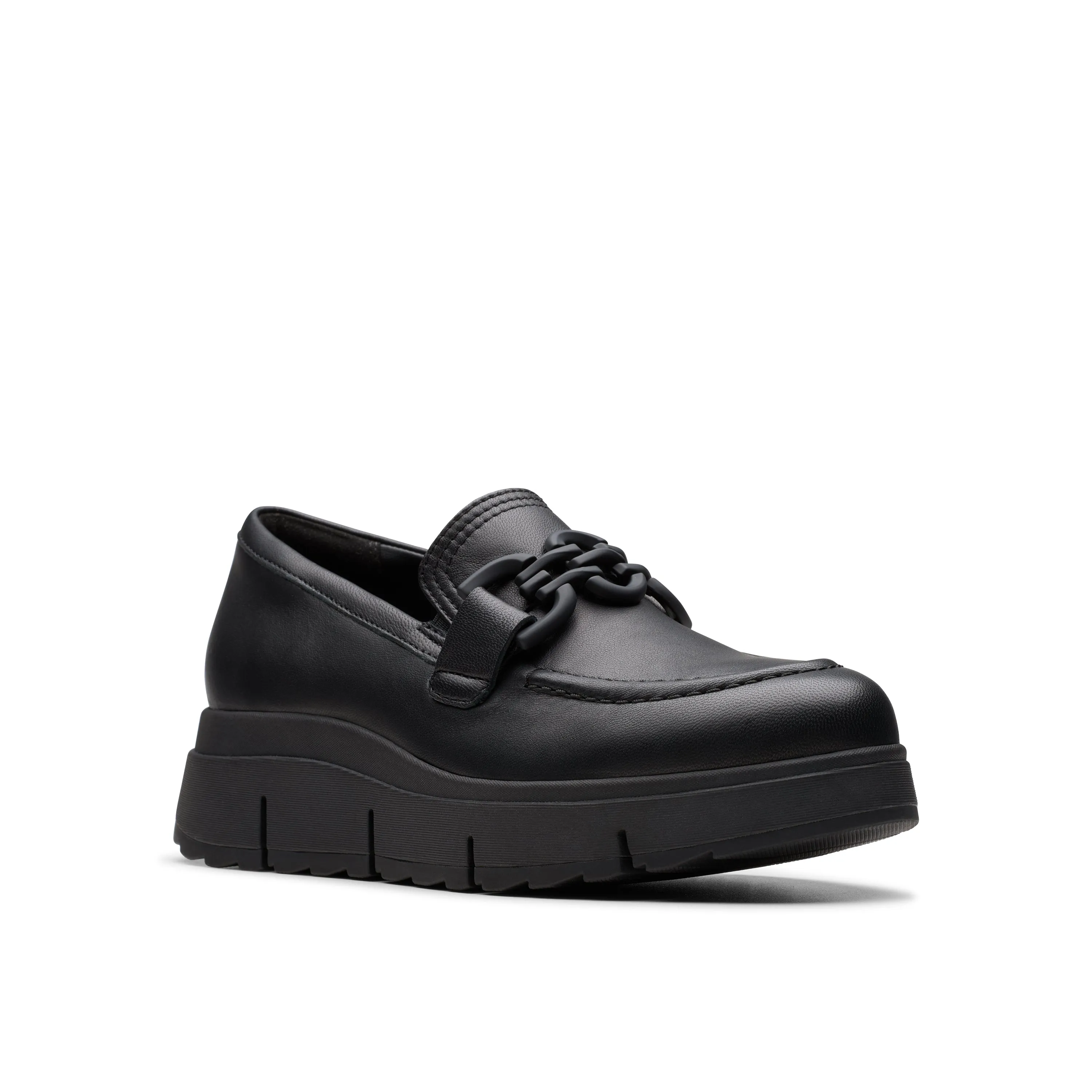 Clarks Loriini Izzy Black Leather