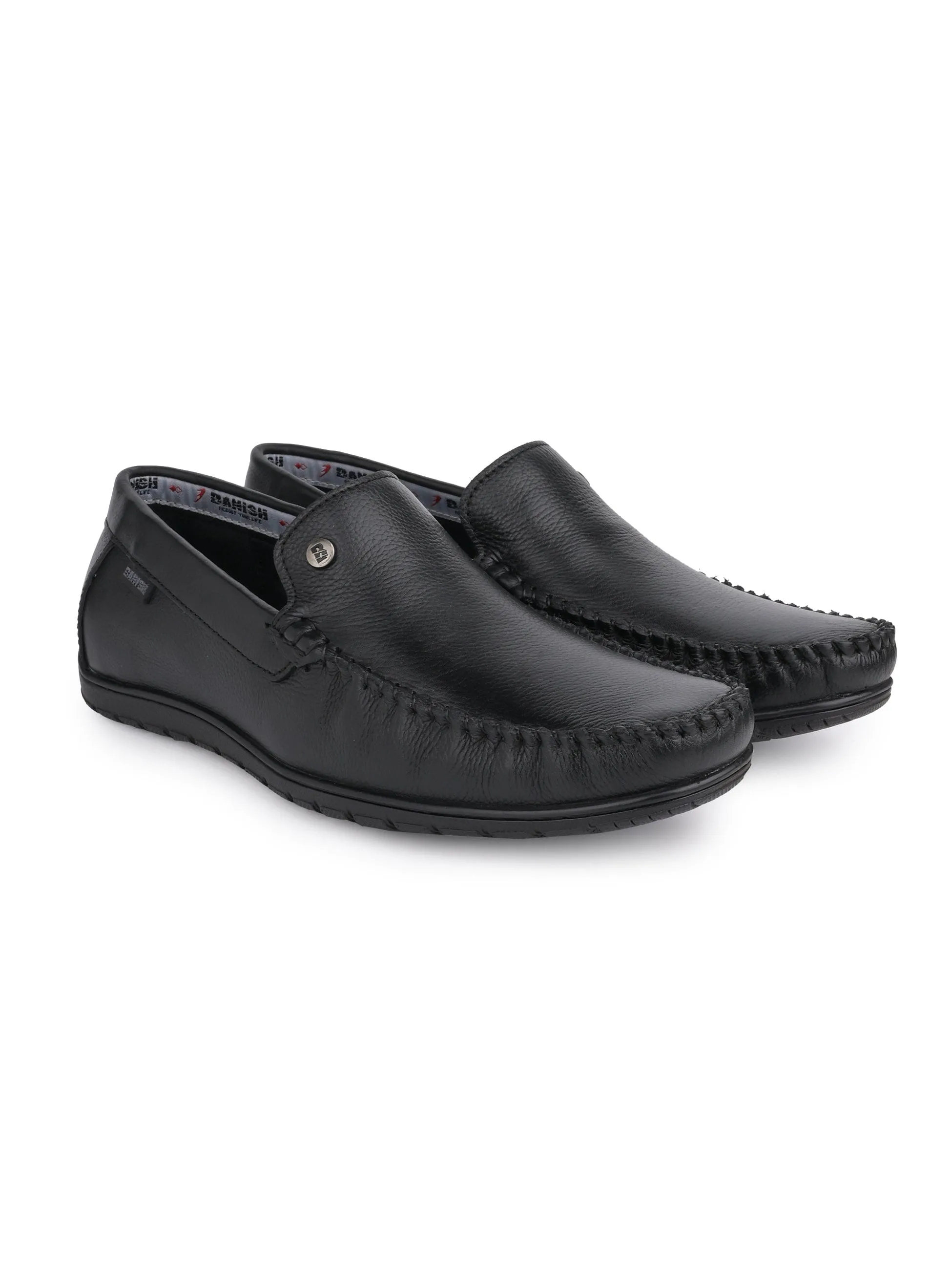 CloudSteps Obsidian Black Moccasins