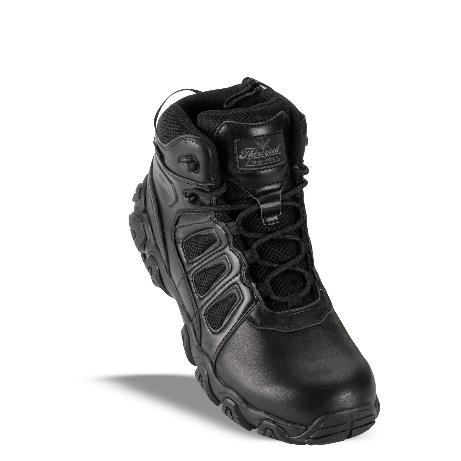 Crosstrex Waterproof Blood Bourne Pathogen Polishable Toe Side Zip Boot