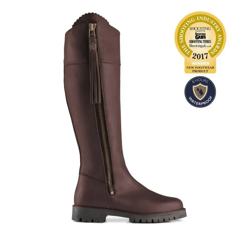 Fairfax & Favor Explorer Regular Fit Ladies Waterproof Boots - Mahogany