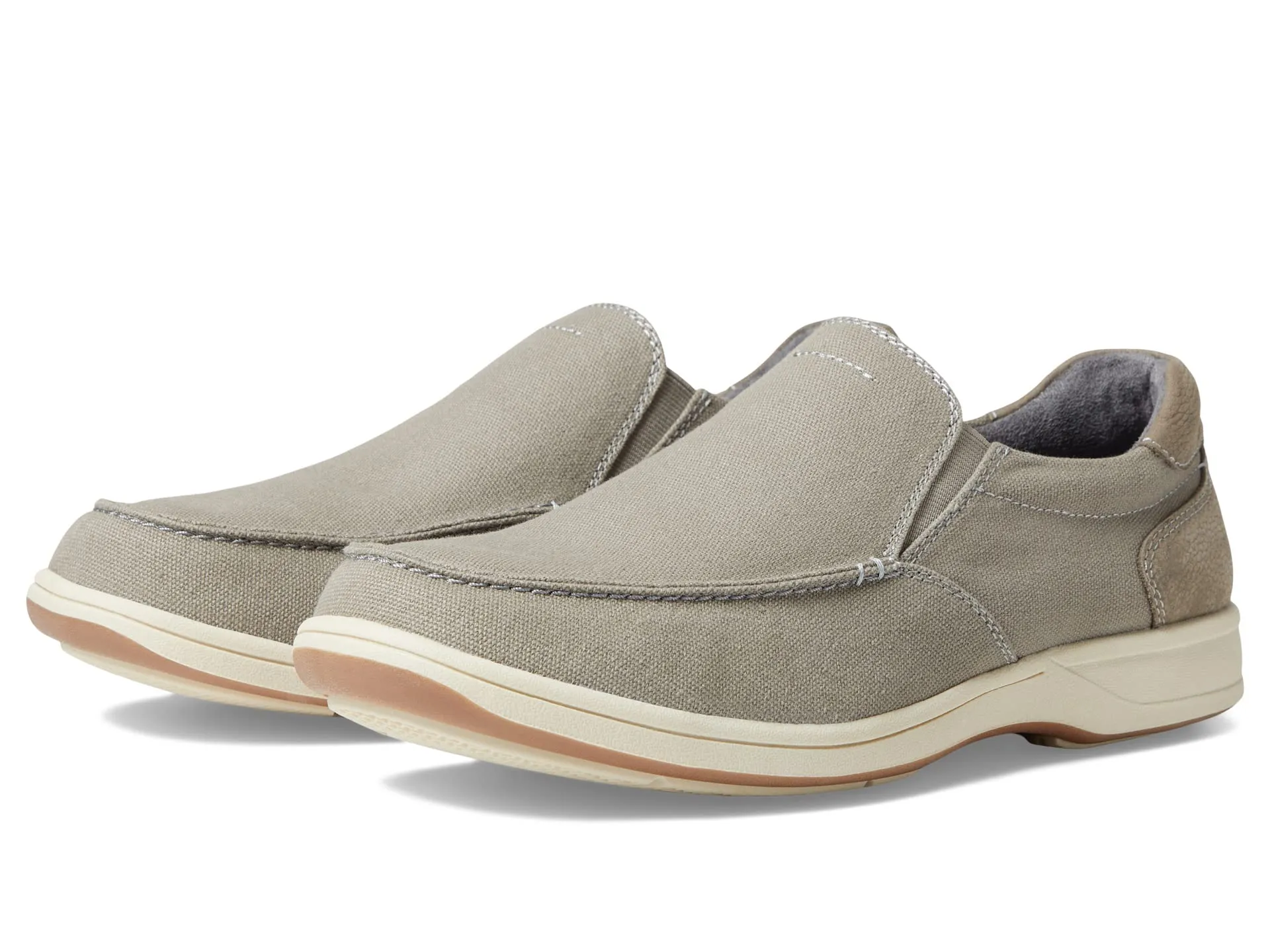 Florsheim Lakeside Canvas Moc Toe Slip-On Loafers