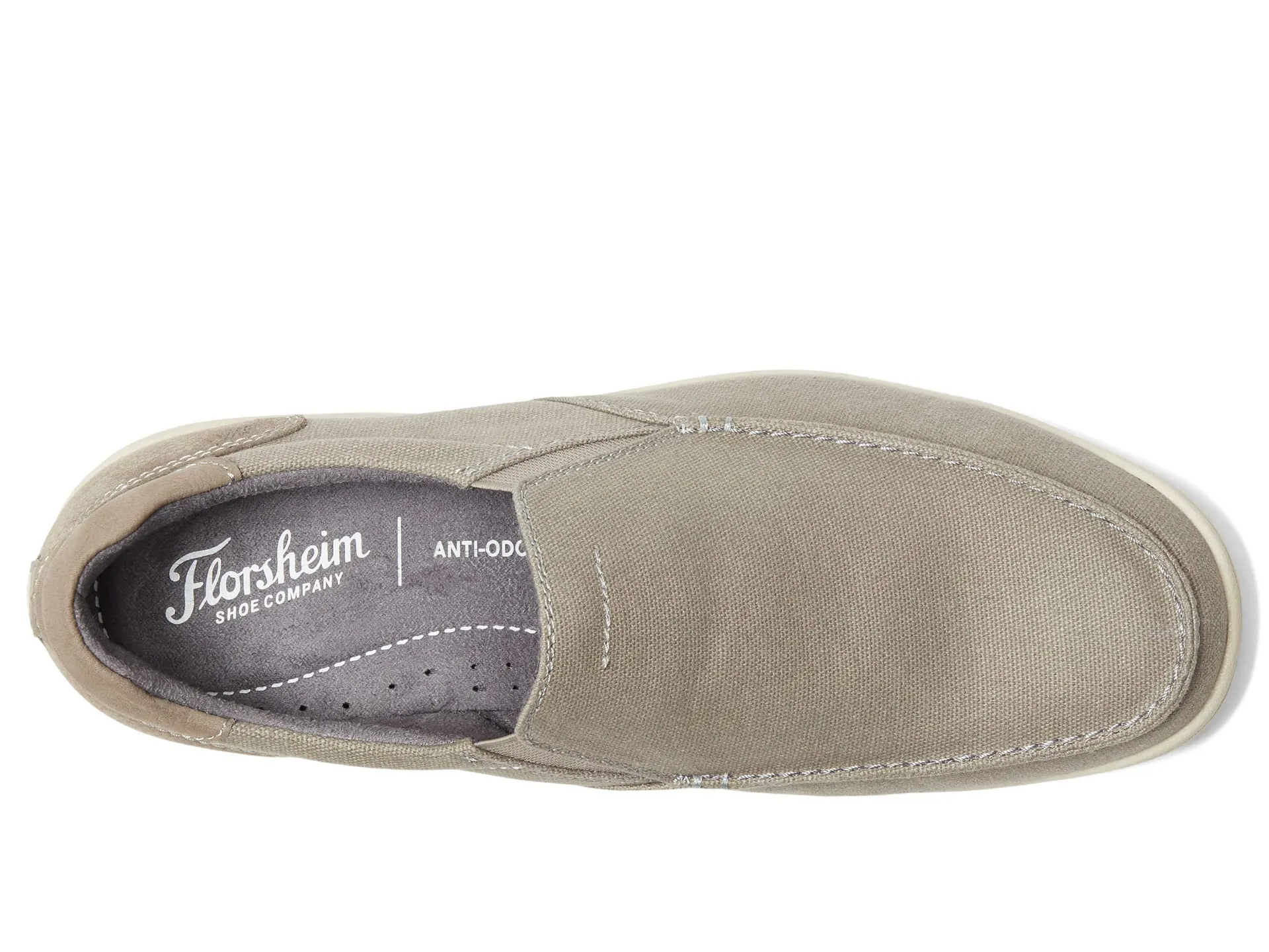 Florsheim Lakeside Canvas Moc Toe Slip-On Loafers