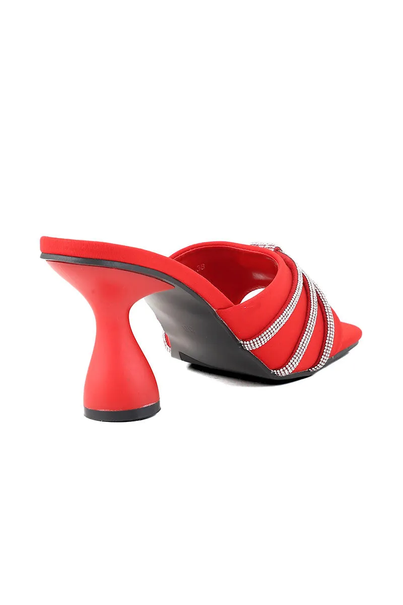 Formal Slip On I38557-Red