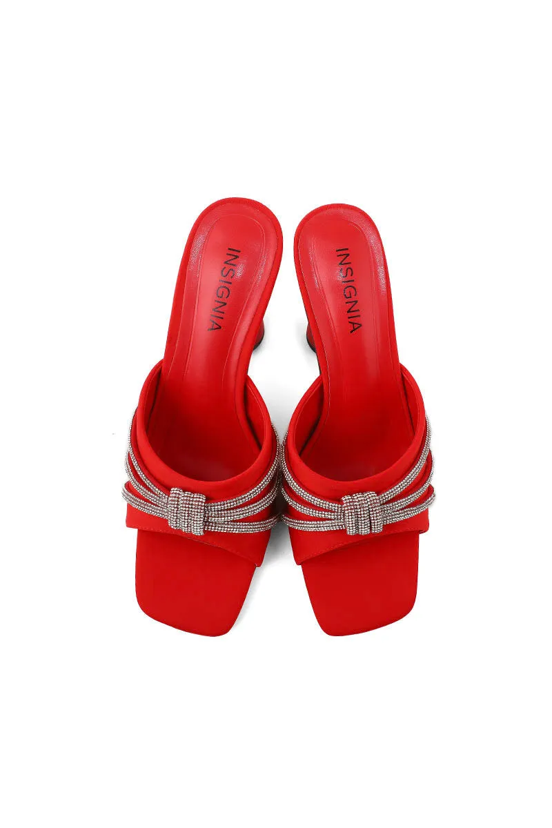 Formal Slip On I38557-Red