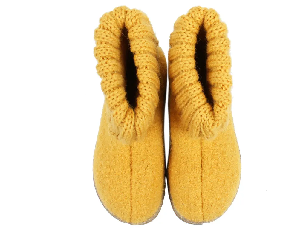 Haflinger Children's slippers Toni Yellow