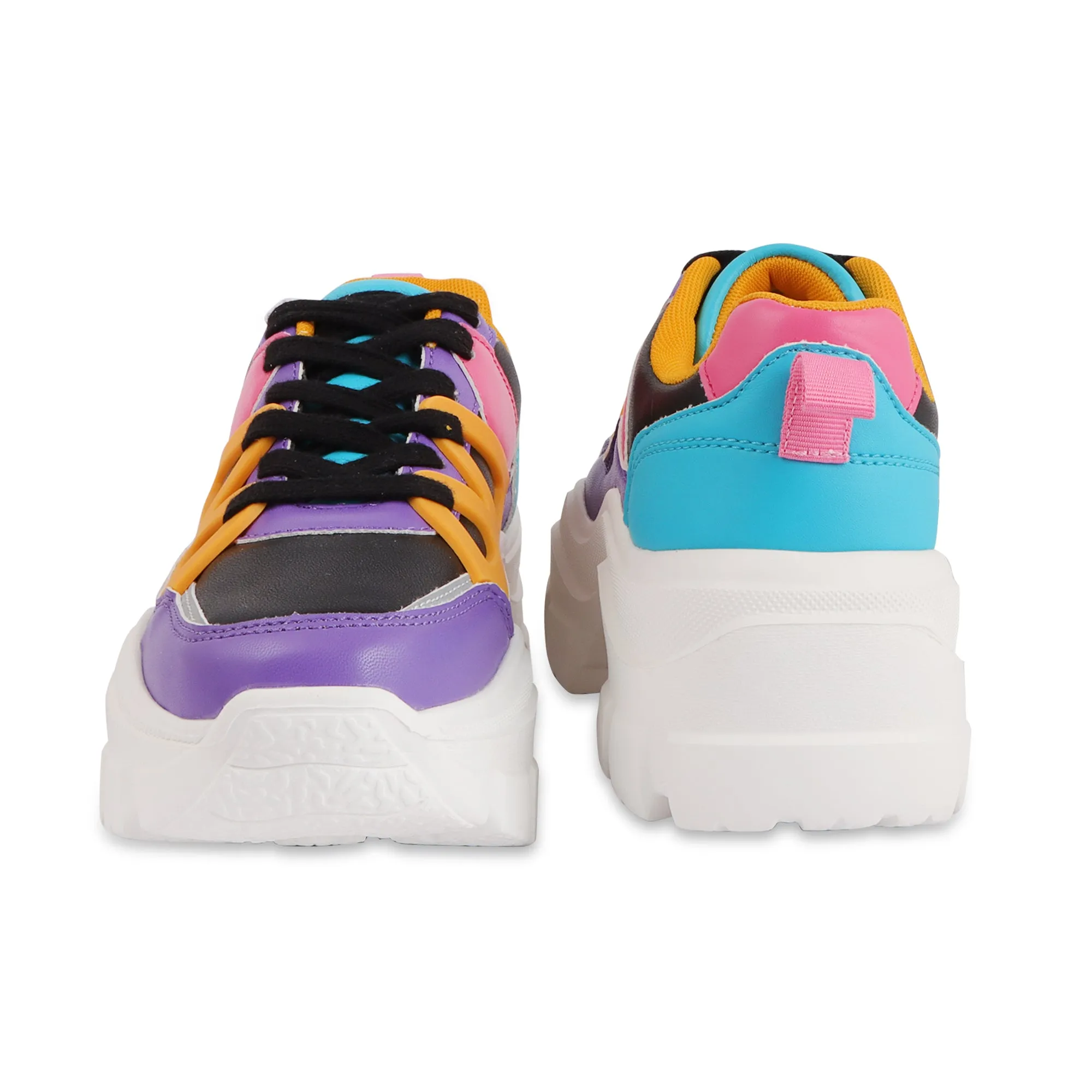 Hamser London Marcella Party Purple Sneakers