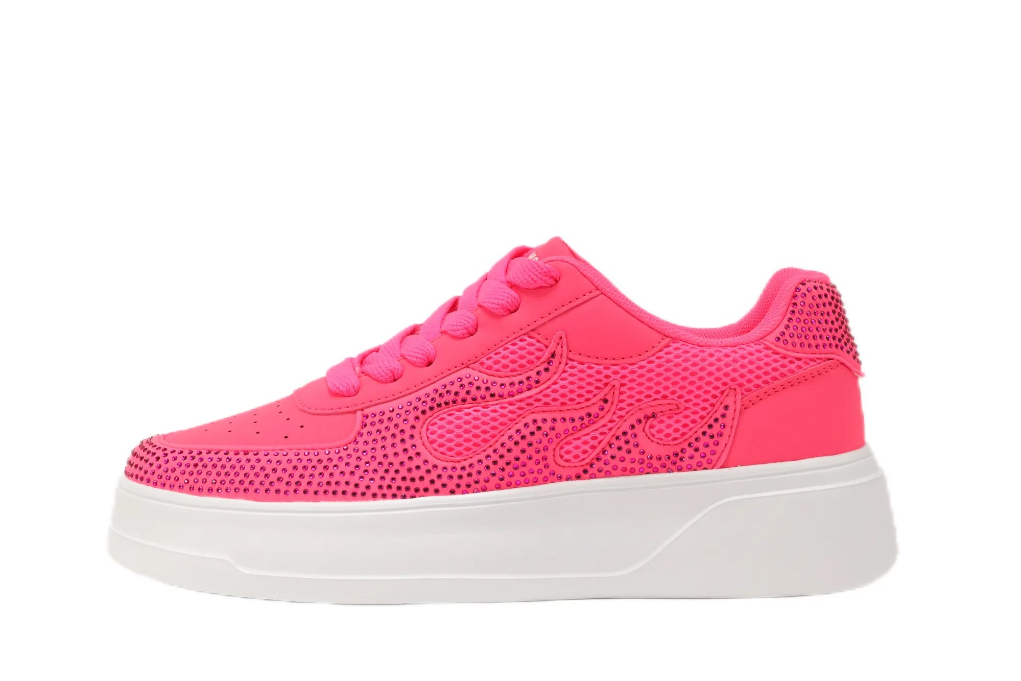 Hamster London Marcella Fire Hot Pink Party Sneakers