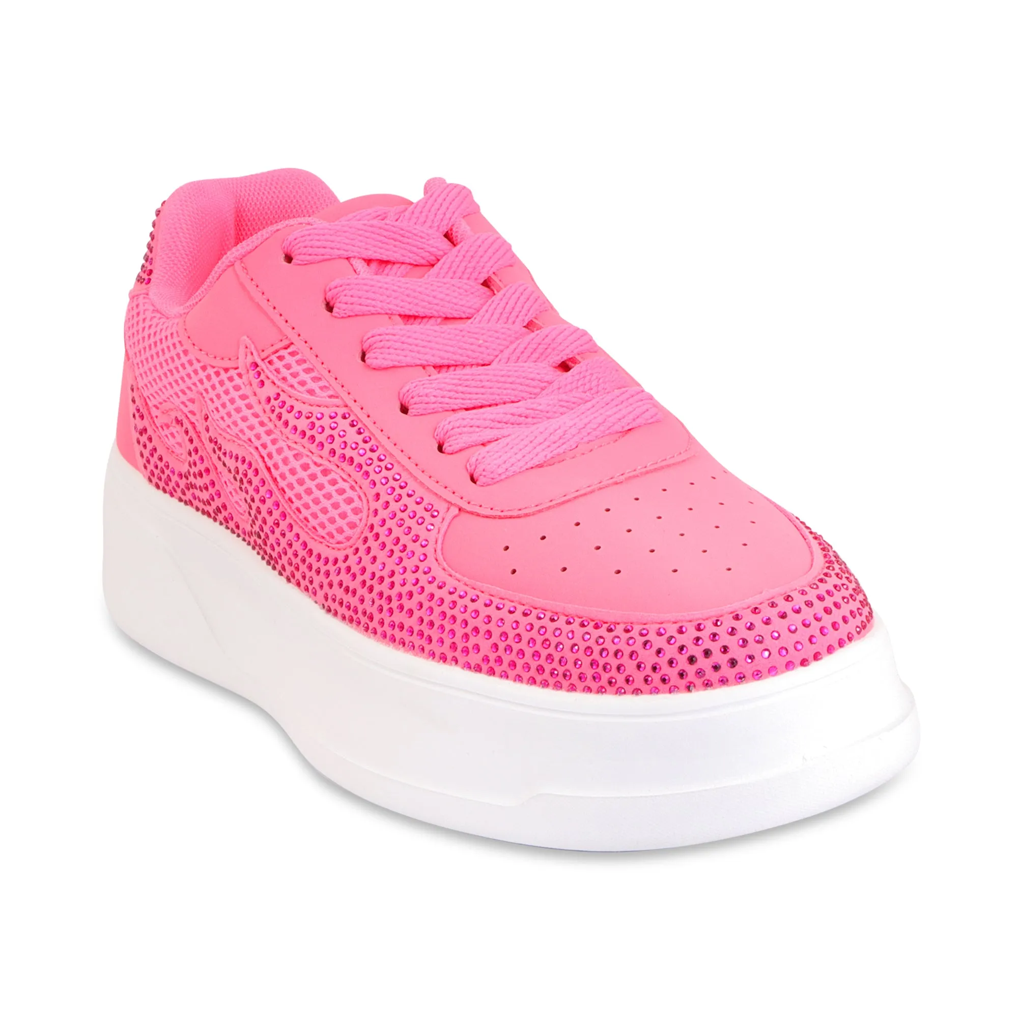 Hamster London Marcella Fire Hot Pink Party Sneakers