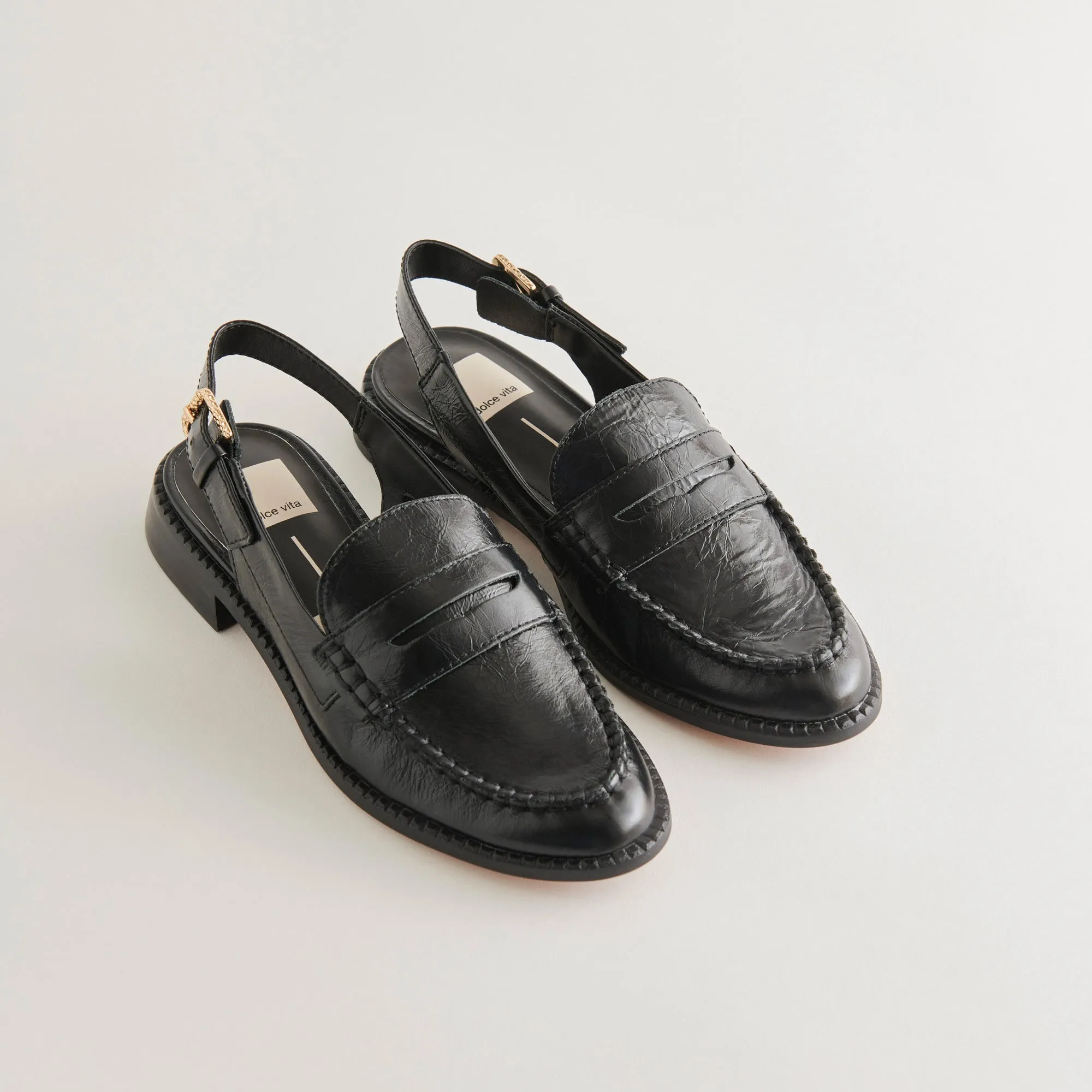 HARDI LOAFERS MIDNIGHT CRINKLE PATENT