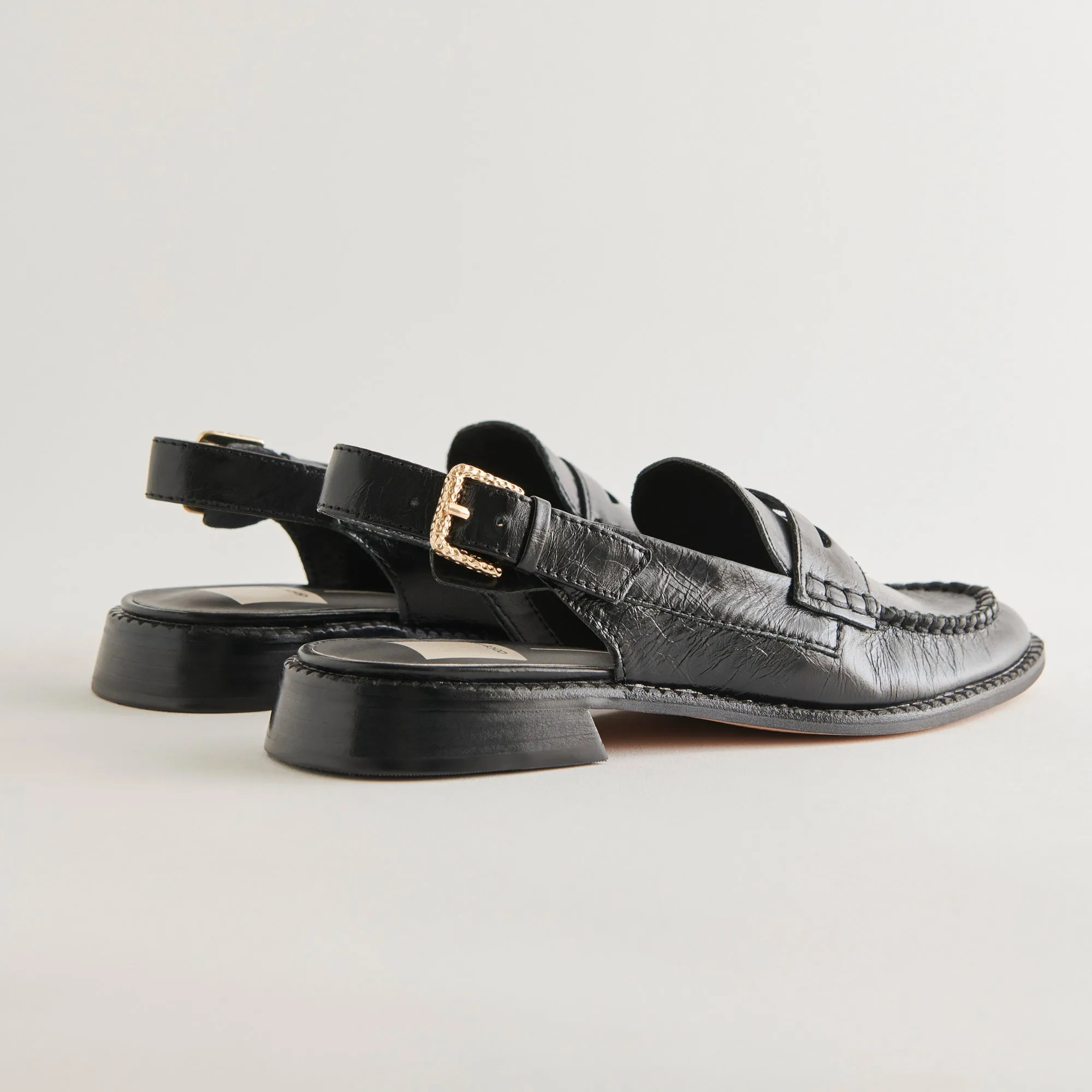 HARDI LOAFERS MIDNIGHT CRINKLE PATENT