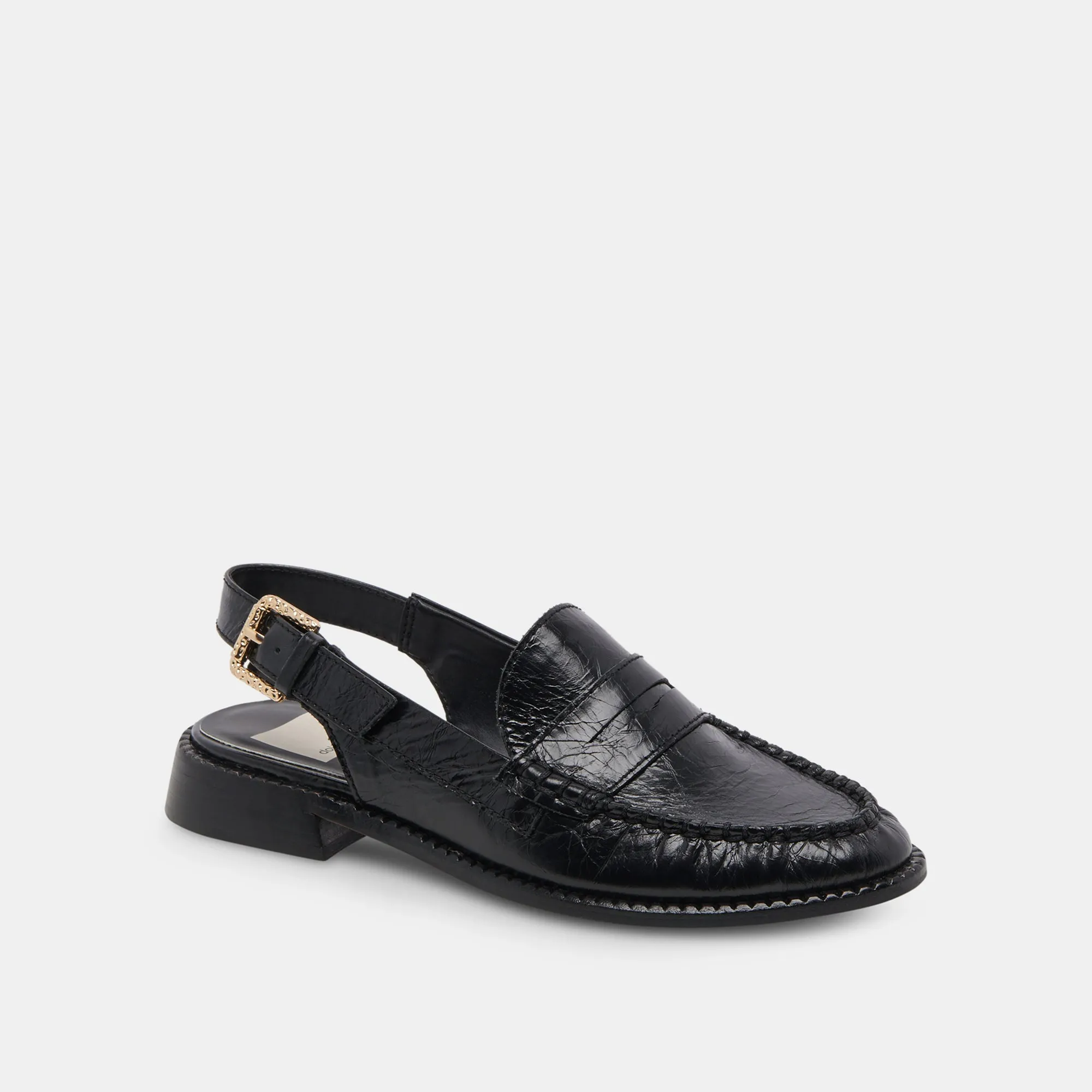 HARDI LOAFERS MIDNIGHT CRINKLE PATENT