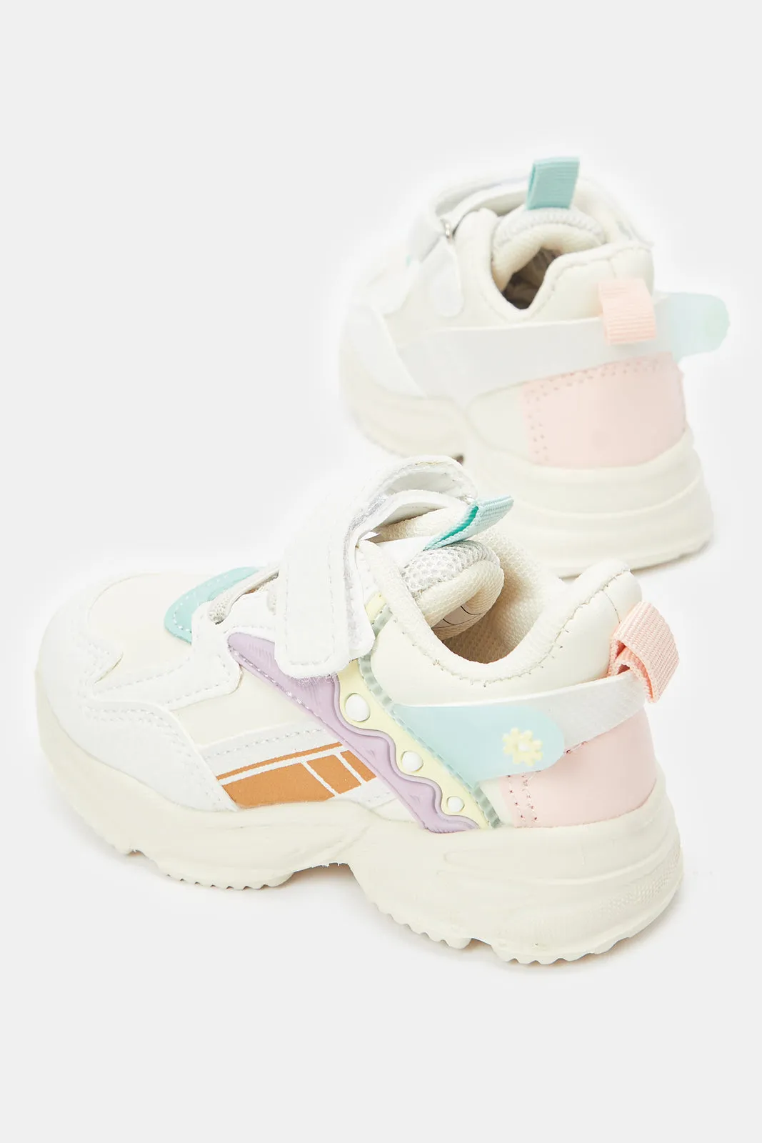 Infant Girls Pink Multi Piece Trainer