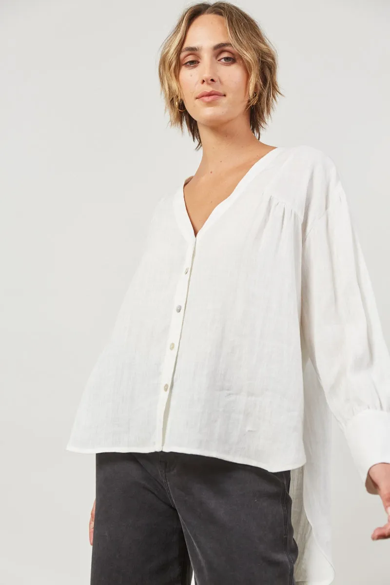 Isle Of Mine - Panorama Blouse - Dove