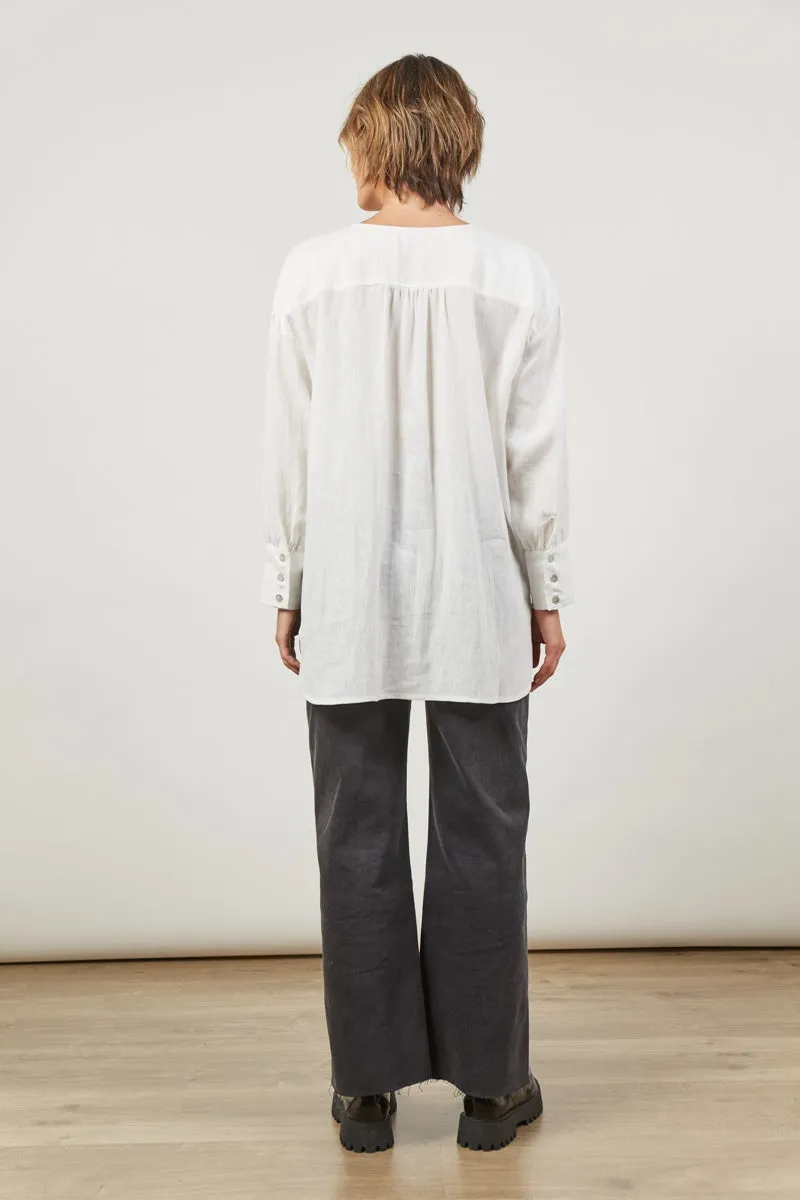 Isle Of Mine - Panorama Blouse - Dove