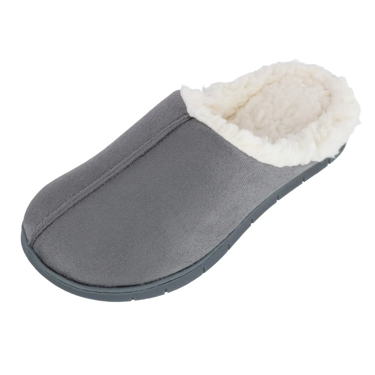 Isotoner Women's Recycled Microsuede Rory Hoodback Slipper