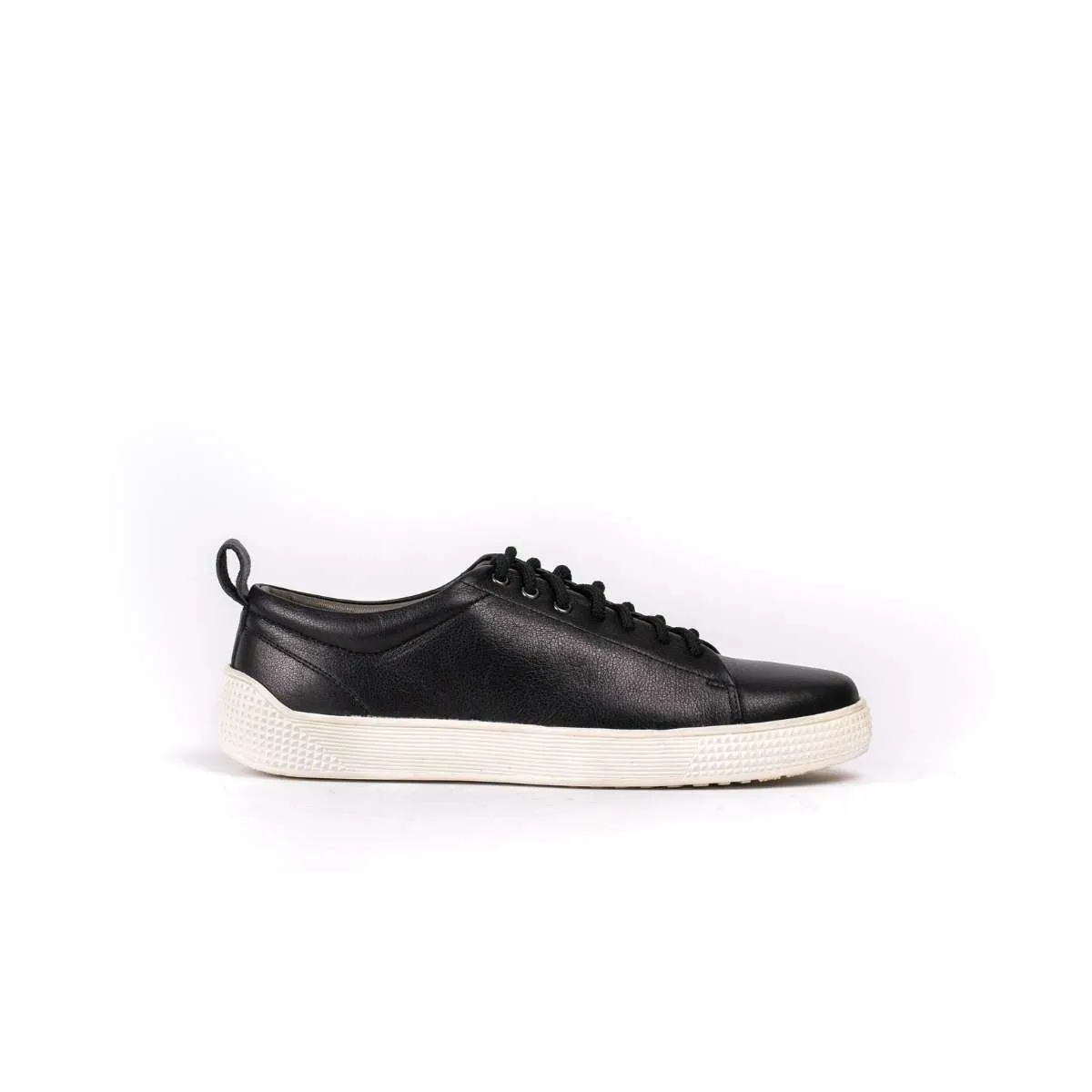 Leather Sneakers Black