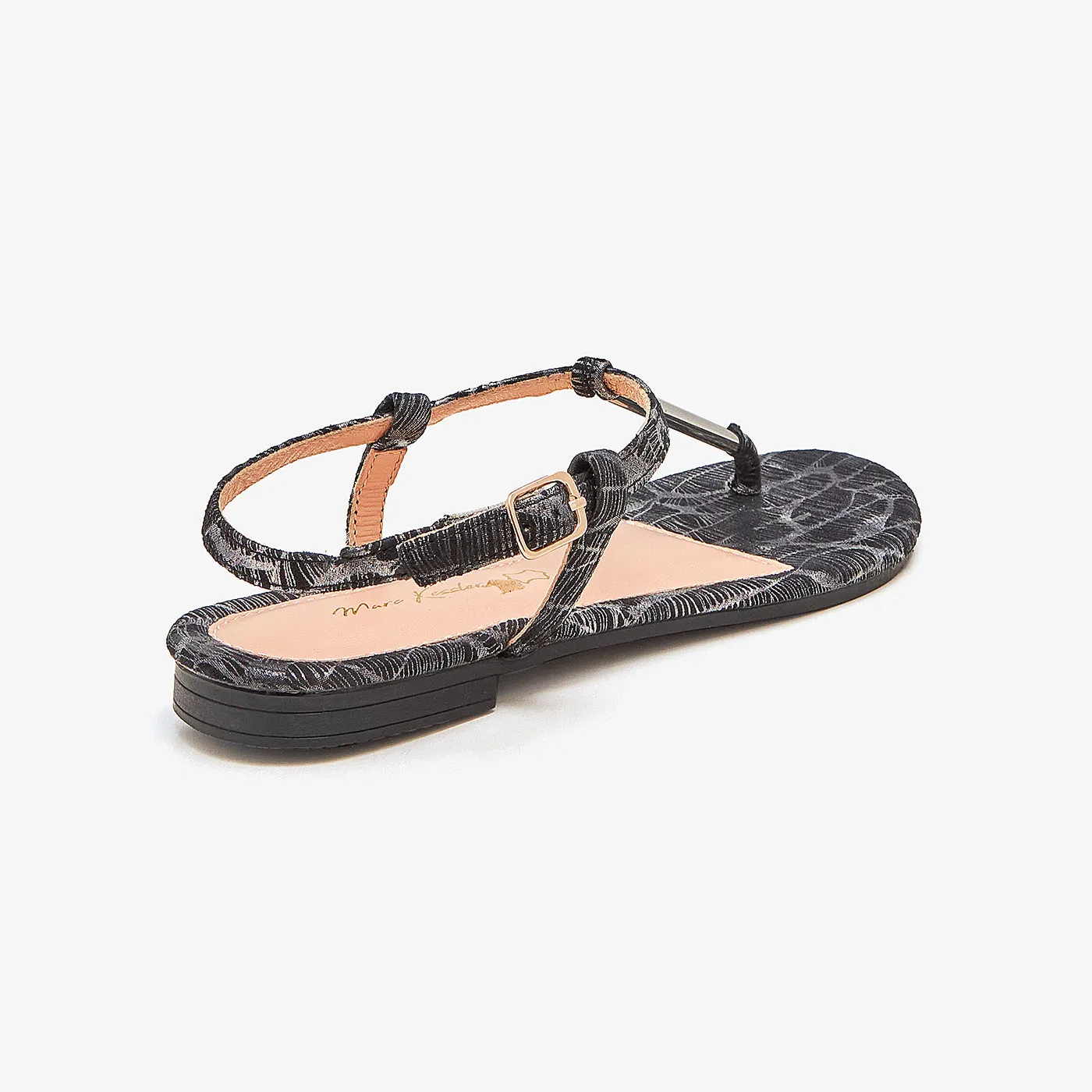 Leather T strapped Womens Sandals