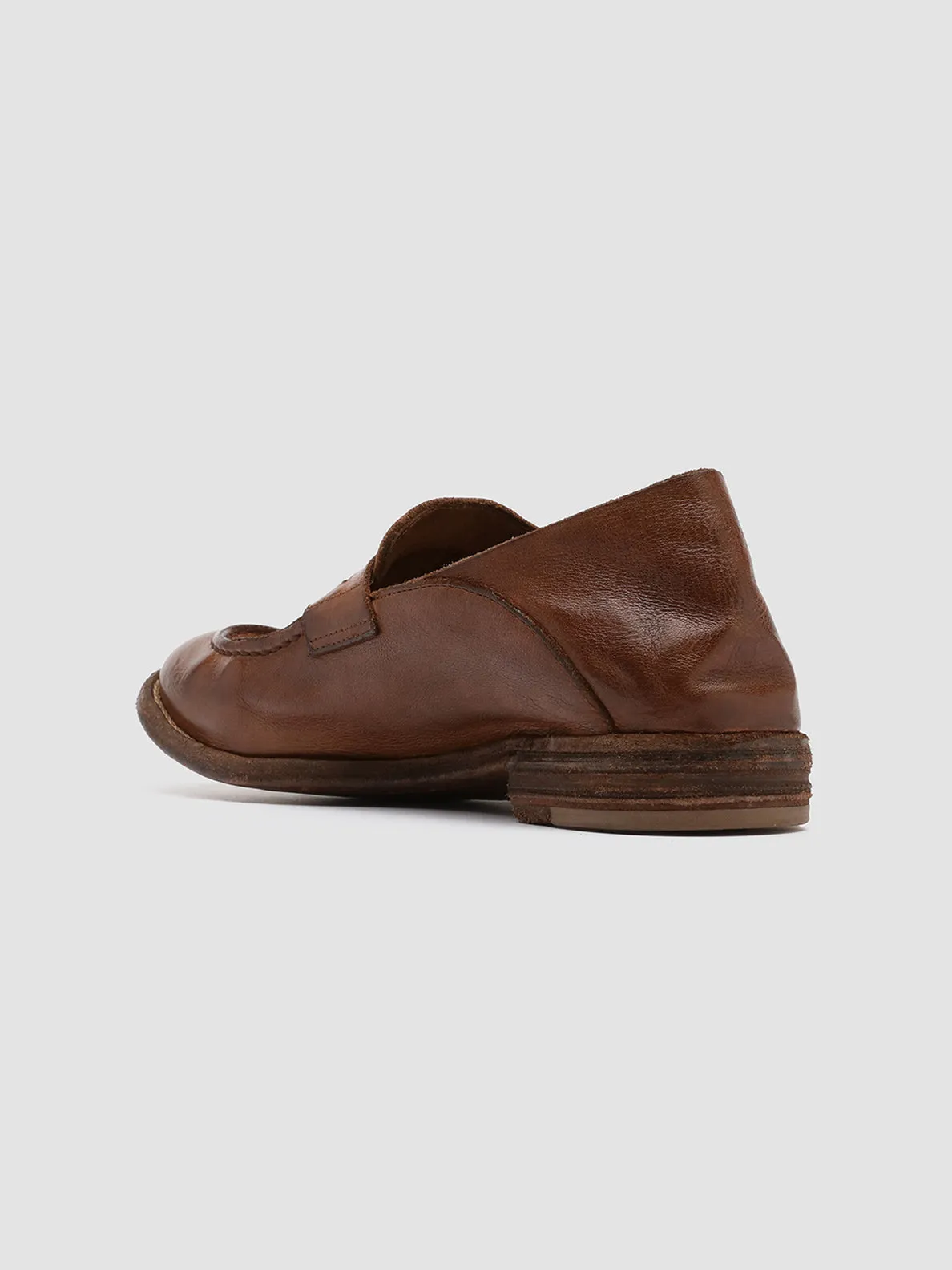 LEXIKON 516 - Brown Leather Loafers