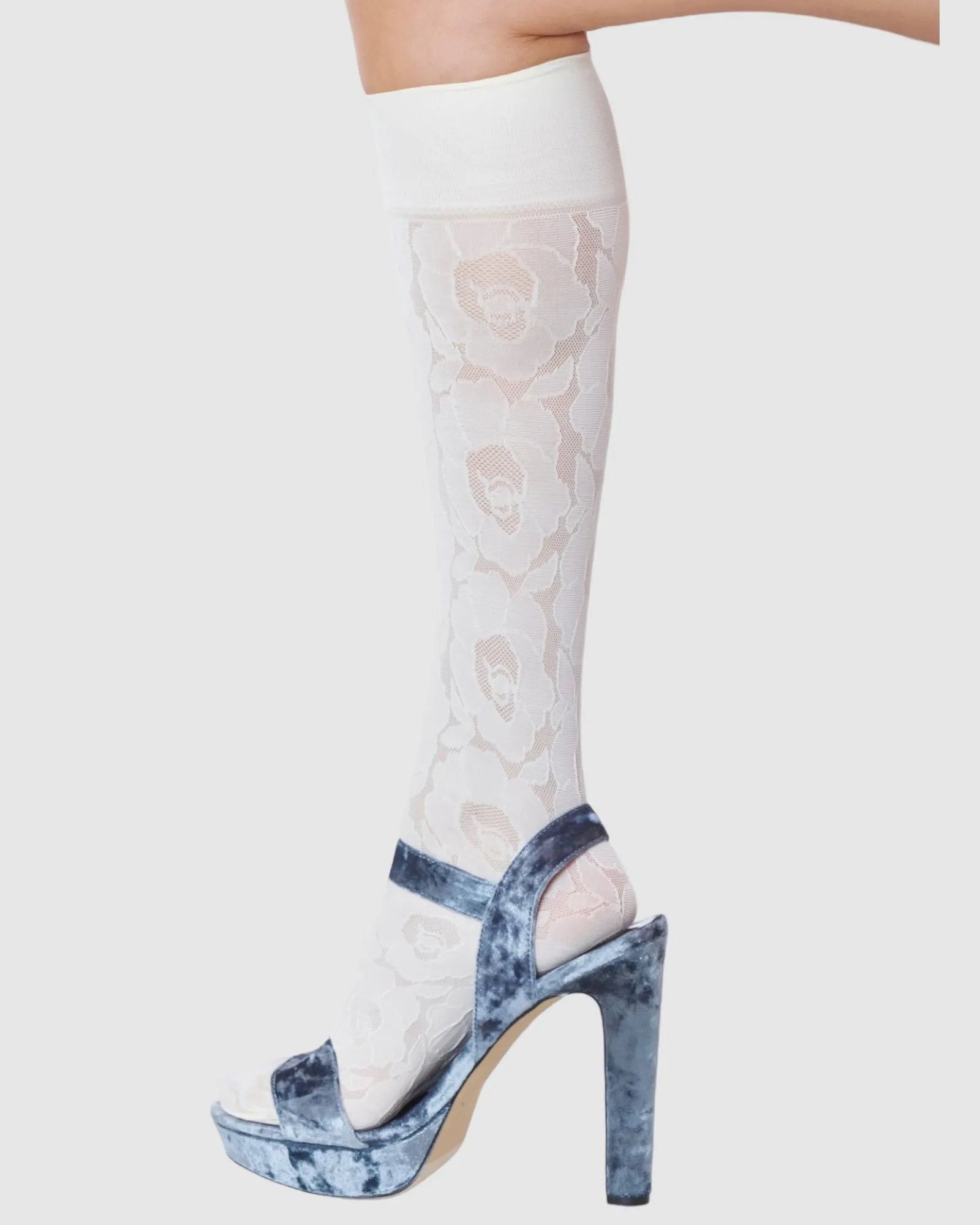 Maria Lace Socks - Ivory