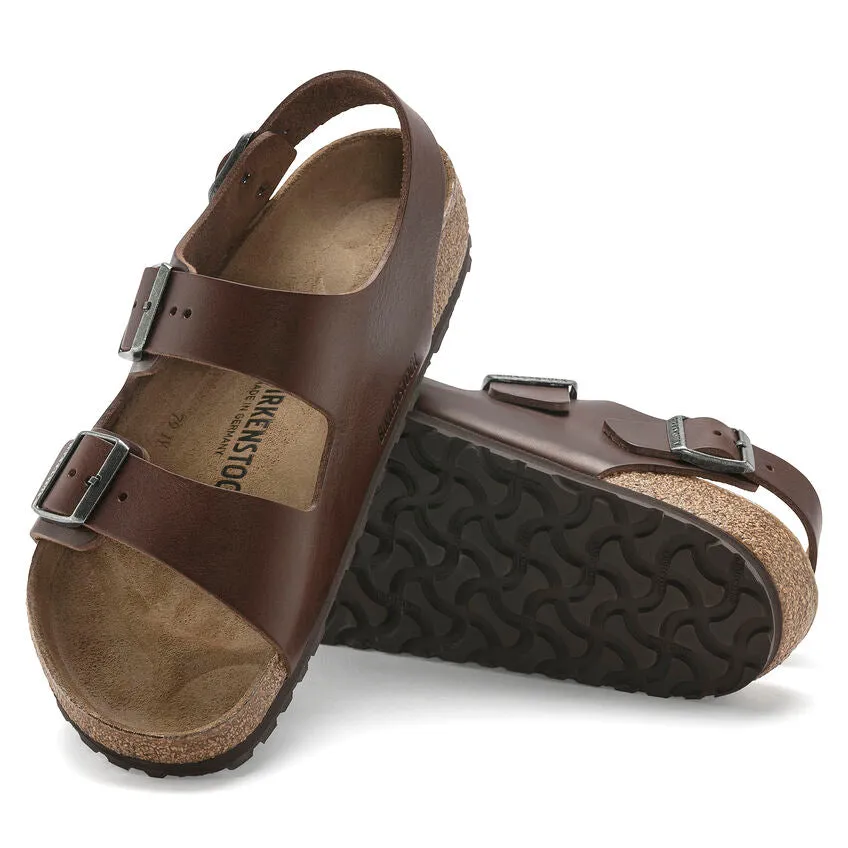 MEN'S BIRKENSTOCK MILANO GRIP | VINTAGE ROAST LEATHER