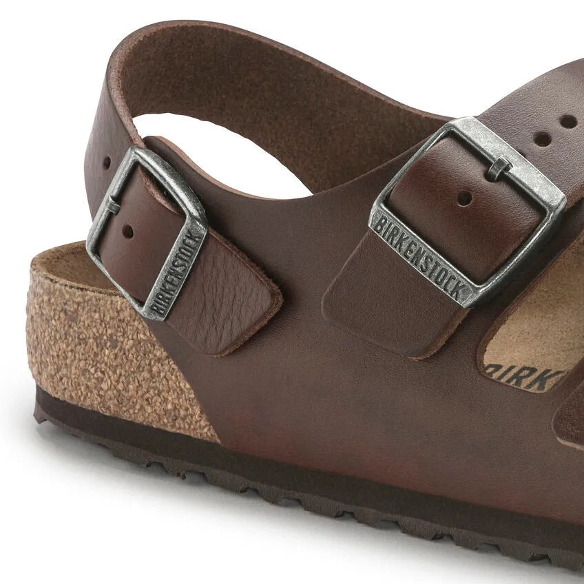 MEN'S BIRKENSTOCK MILANO GRIP | VINTAGE ROAST LEATHER