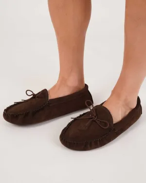 Men's Edward Sheepskin Slippers - Brown