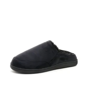 Men's Indoor Slip-On Clog Slipper - Black