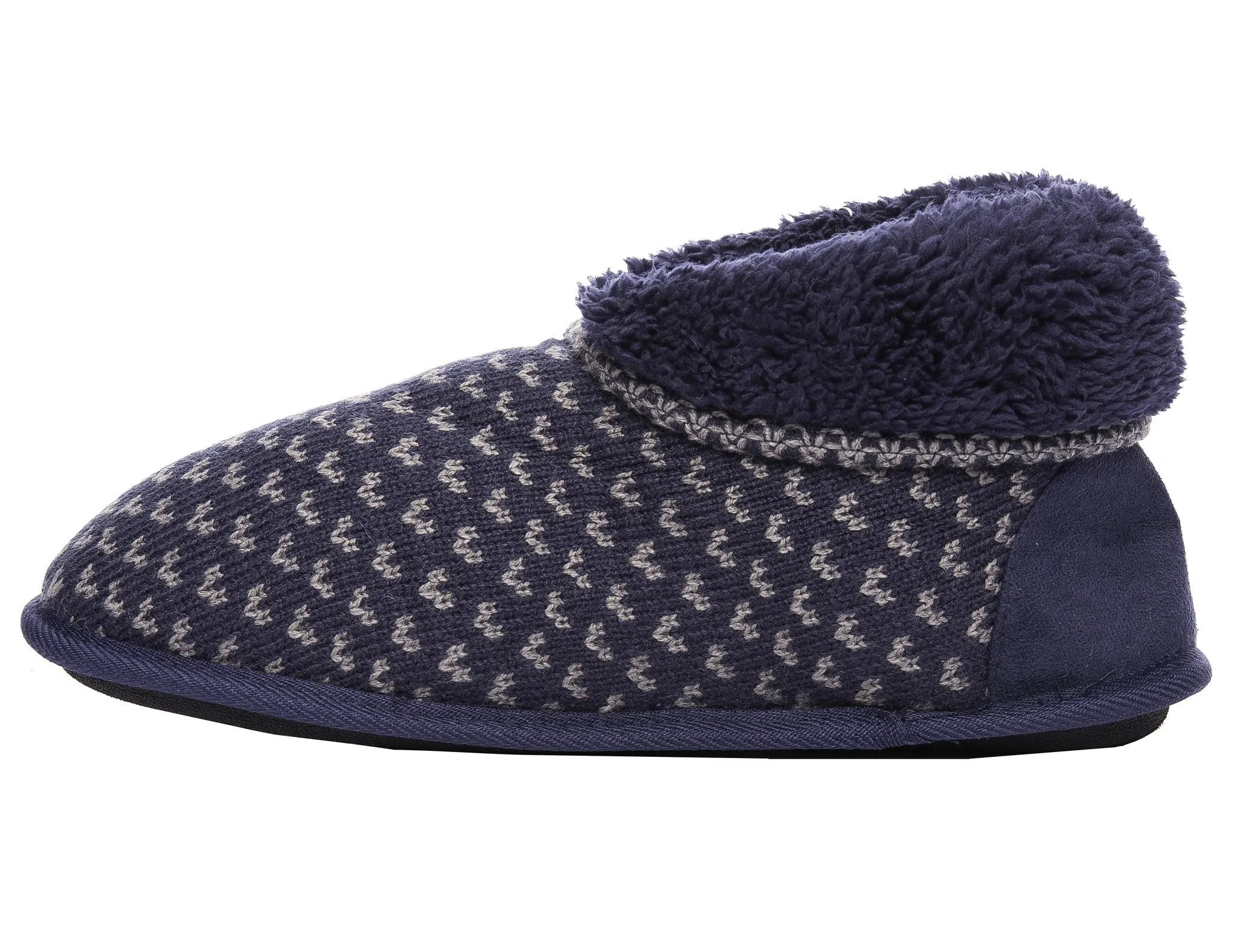 Men's Premium Knit Short Boot Slipper