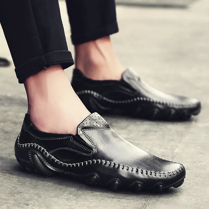 Men's Summer Style Mesh Flats Loafer Creepers Casual Shoes | K626