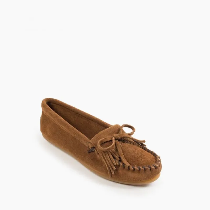 MINNETONKA 403 WOMEN'S KILTY SUEDE MOC