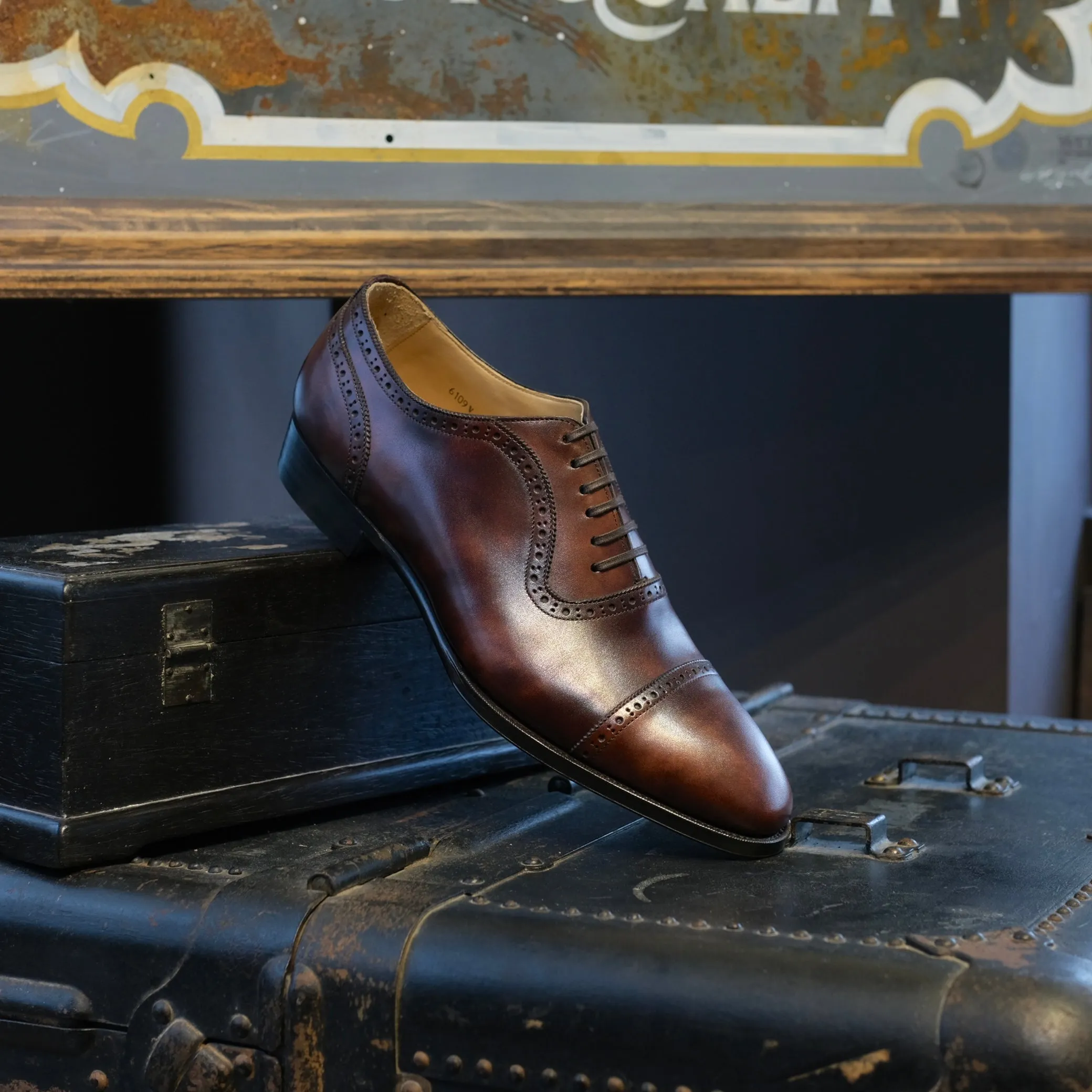 Oriental Shoemaker Jackman Adelaide Cap Toe Oxford